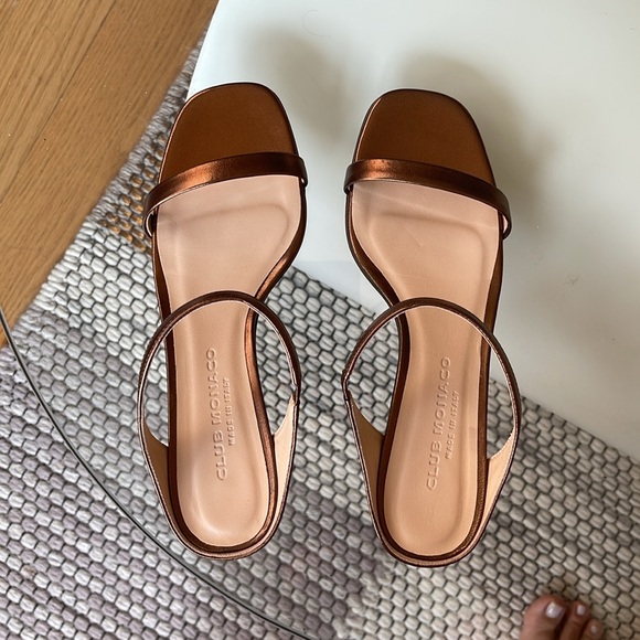 Club Monaco Women's Brown Sandals - Picture 6 of 9